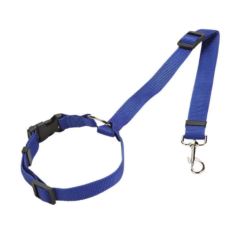 Blue - Dog Car Seat Belt