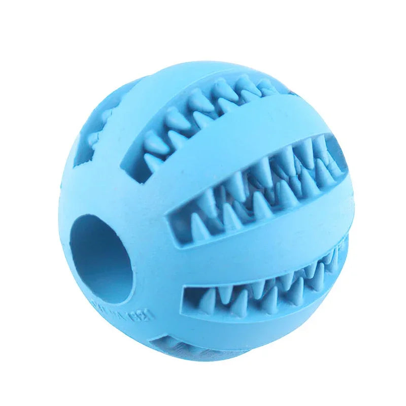 Blue - Interactive Elasticity Dog Ball Toy