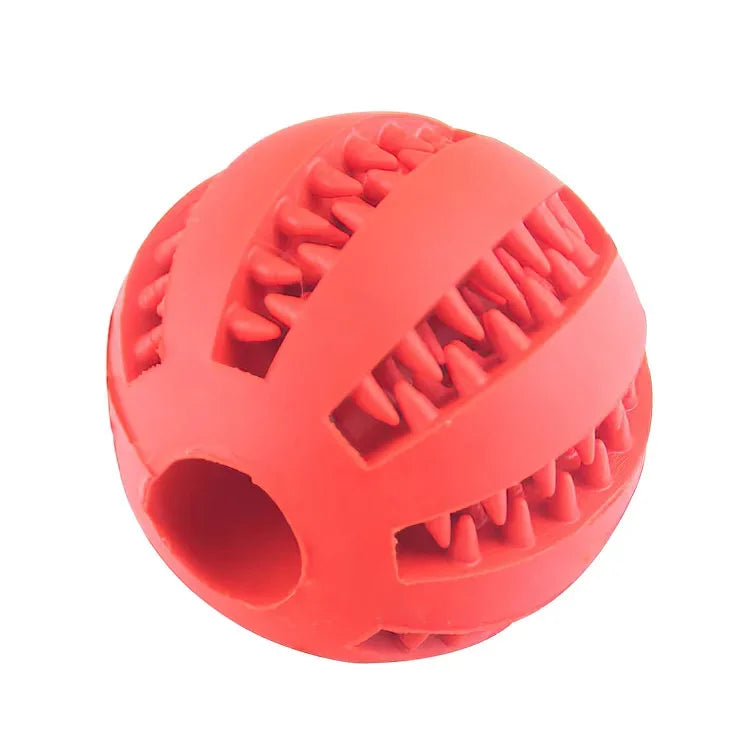Red - Interactive Elasticity Dog Ball Toy
