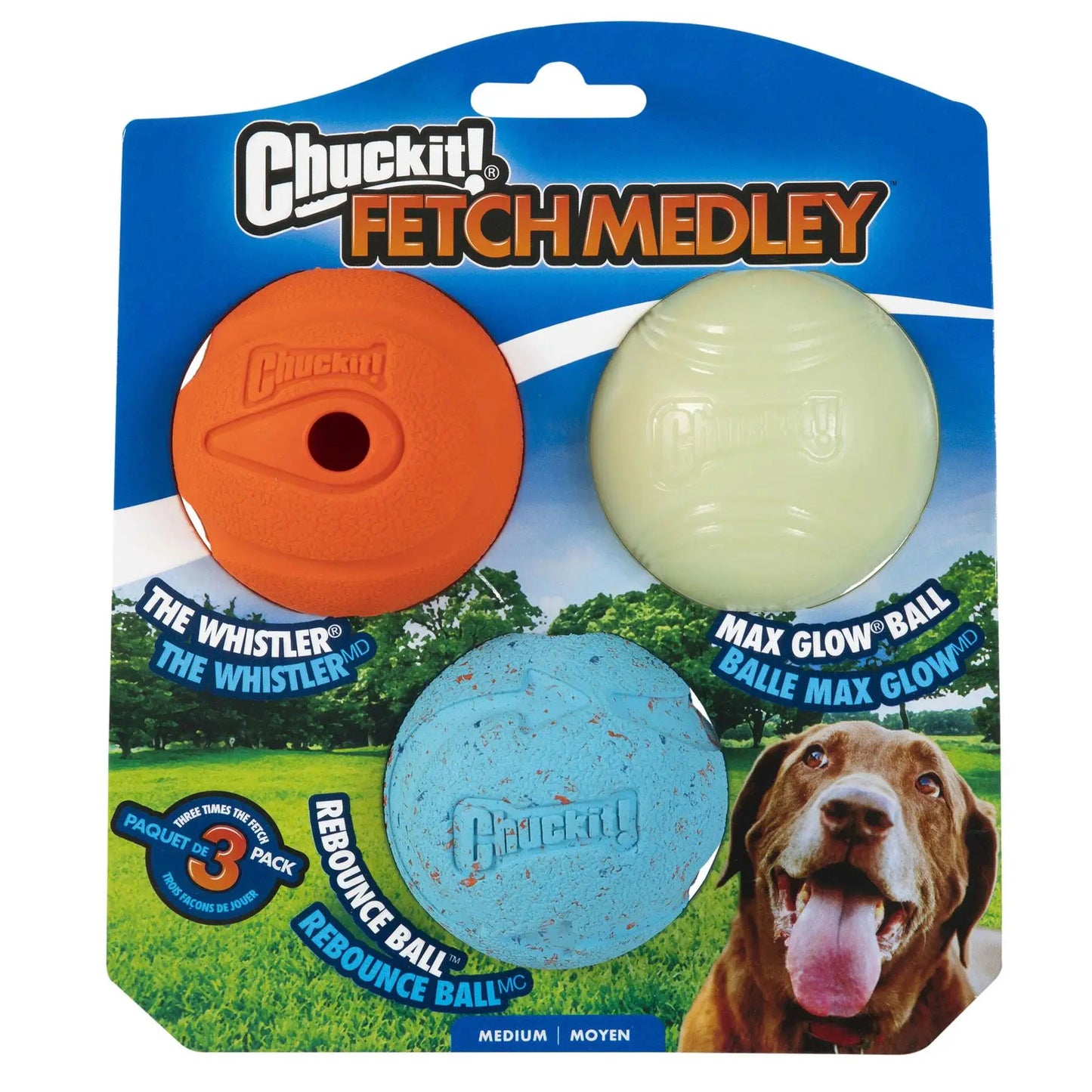 Chuckit Fetch Medley Set
