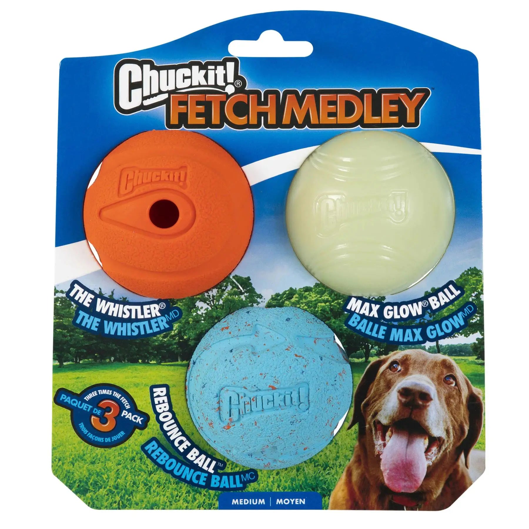 Chuckit Fetch Medley Set