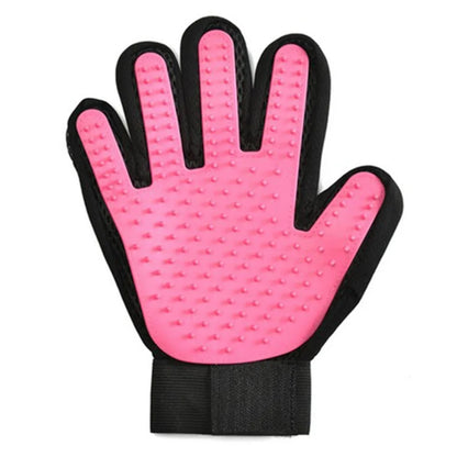 Pink - Pet Grooming Glove