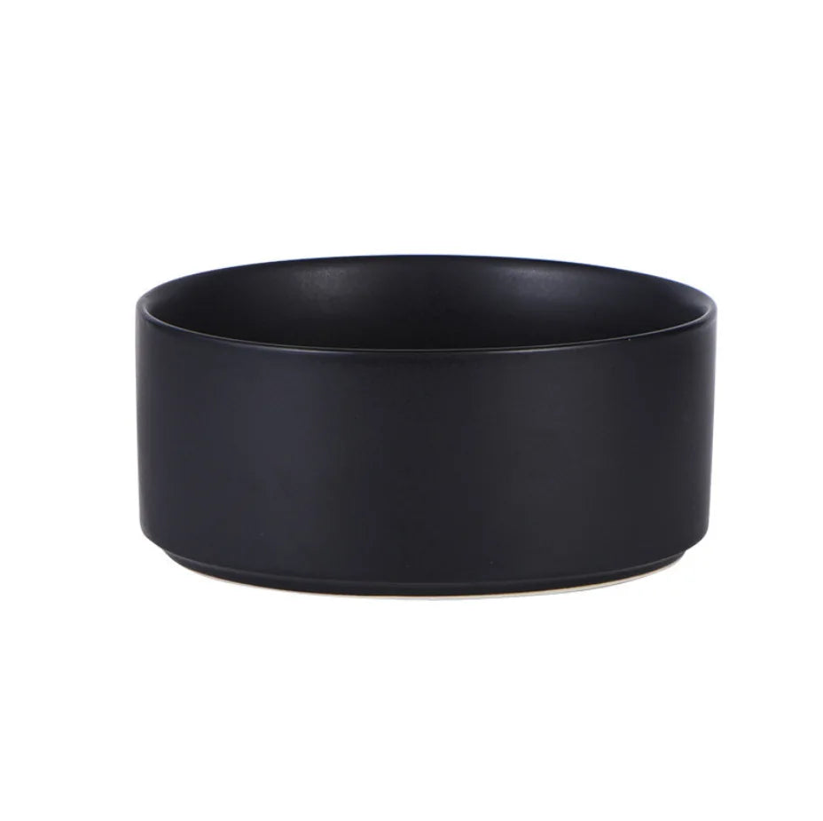Black - Ceramic Bowl 