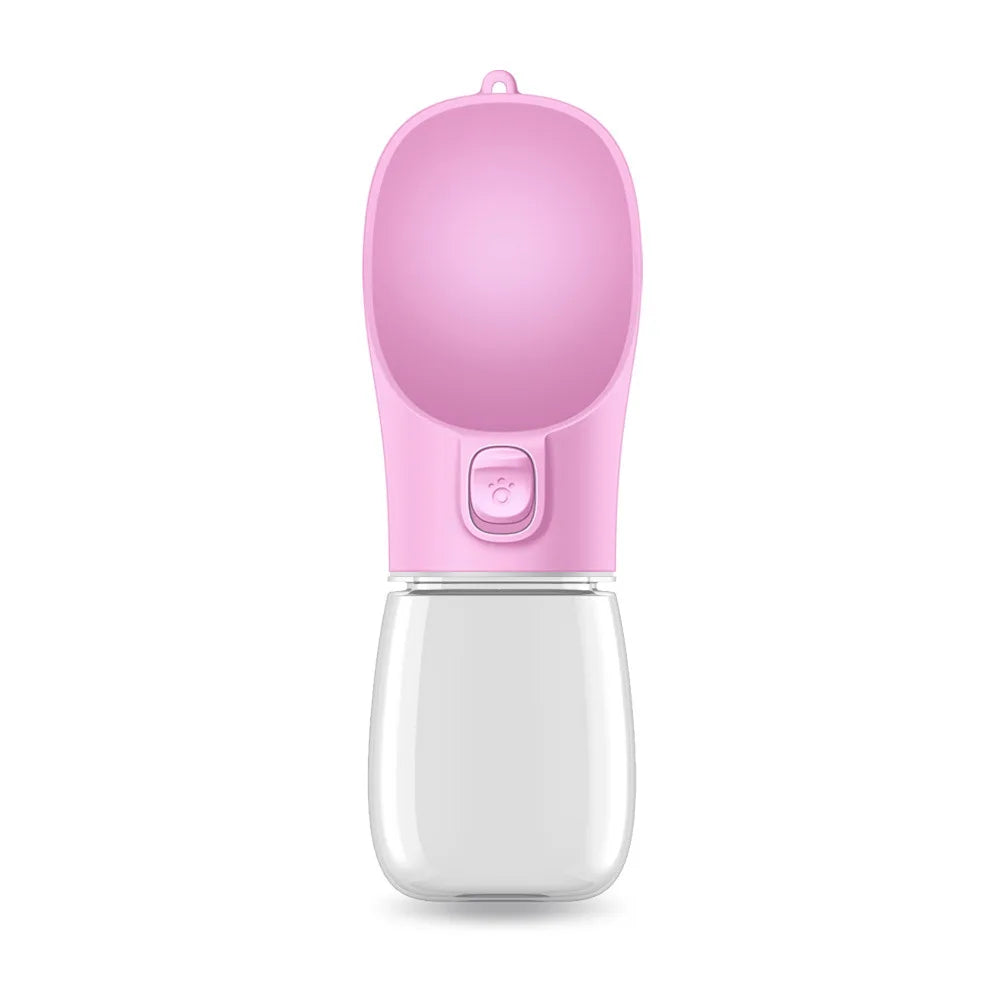 Pink - Portable Dog Bottle