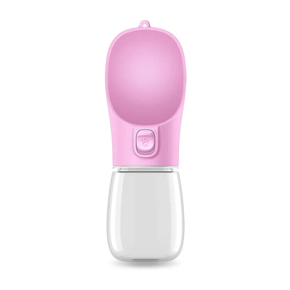 Pink - Portable Dog Bottle